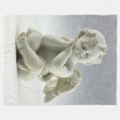 ALABASTER CHERUB FLEECE DEKEN (Voorkant (Horizontaal))