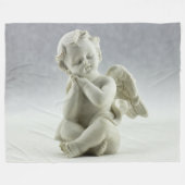 ALABASTER CHERUB FLEECE DEKEN (Voorkant (Horizontaal))