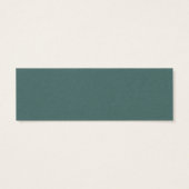 Alabaster Floral Bridal Registry Kaarten invoegen Mini Visitekaartjes (Achterkant)