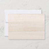 Alabaster Floral Meal Choice RSVP-kaart RSVP Kaartje (Achterkant)