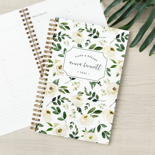 Alabaster Floral op maat Planner