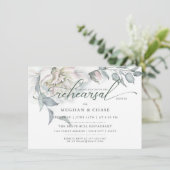 Alabaster Garden Floral Waterverf Kaart (Staand voorkant)