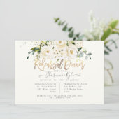 Alabaster Rozen repetitiediner Kaart (Staand voorkant)