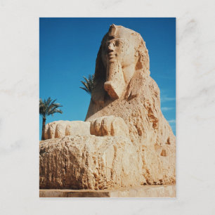 Alabaster Sphinx, Nieuw Koninkrijk Briefkaart