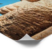 Alabaster Sphinx, Nieuw Koninkrijk Poster (Hoek)