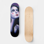Alabaster Touch and an Arsenic Tongue Skateboard (Voorkant)