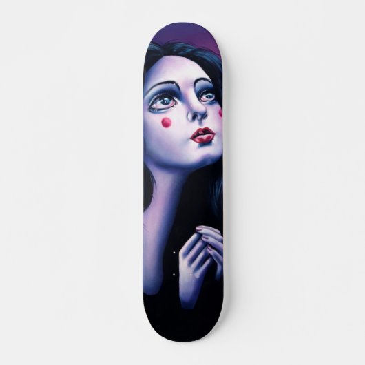 Alabaster Touch and an Arsenic Tongue Skateboard (Voorkant)