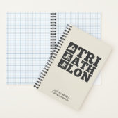 Alabaster · Triathlon Training Log & Motivatie Notitieboek (Binnen)