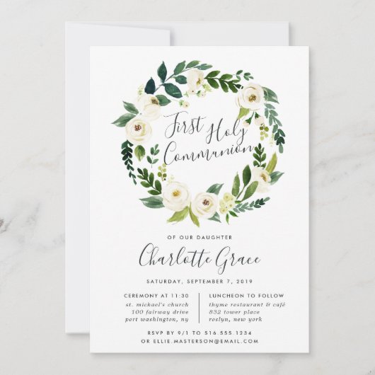 Alabaster Wreath First Kaart (Voorkant)