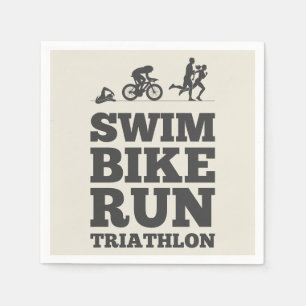 Alabaster · Zwemfiets Run Triathlon Motivatie Servet