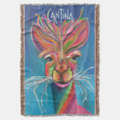 Alaca Cantina katoendeken Deken (Voorkant Verticaal)