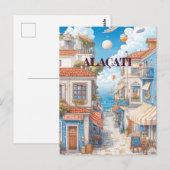 Alaçatı Izmir Turkiye Travel Briefkaart (Voorkant / Achterkant)