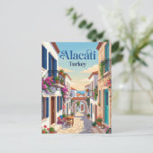 Alacati Turkije Briefkaart (Staand voorkant)