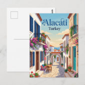 Alacati Turkije Briefkaart (Voorkant / Achterkant)