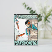 Aladdin Chinees Magische Lantaarn Briefkaart (Staand voorkant)