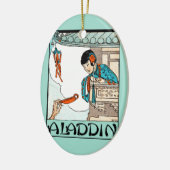 Aladdin Chinees  Magische Lantaarn Keramisch Ornament (Links)