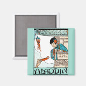 Aladdin Chinees  Magische Lantaarn Magneet (Voorkant / Achterkant)