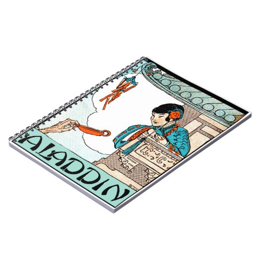 Aladdin Chinees  Magische Lantaarn Notitieboek (Linkerzijde)