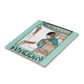 Aladdin Chinees Magische Lantaarn Tegeltje (Zijkant)