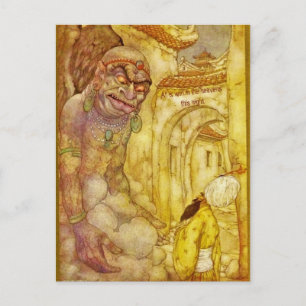 Aladdin en de Magic Lamp   BRIEFKAART