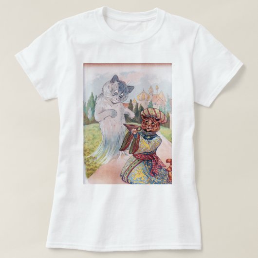 Aladdin en de Magic Lamp, Louis Wain T-shirt (Design voorkant)