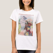 Aladdin en de Magic Lamp, Louis Wain T-shirt (Voorkant)