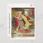 Aladdin en de Wonderful Lamp Briefkaart (Voorkant / Achterkant)