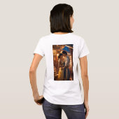 Aladdin & jasmin ontwerp t shurt t-shirt (Achterkant volledig)