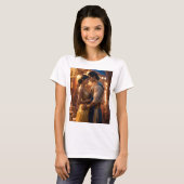 Aladdin & jasmin ontwerp t shurt t-shirt (Voorkant volledig)