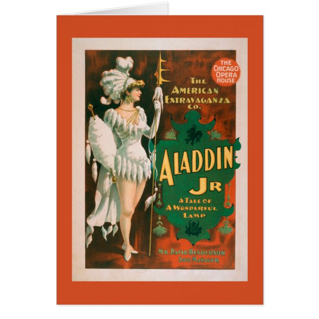 Aladdin Jr. Tale of a Wonderful Lamp Theater 2 (Voorkant)