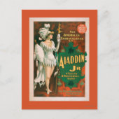 Aladdin Jr. Tale of a Wonderful Lamp Theater 2 Briefkaart (Voorkant)