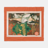 Aladdin Jr. Tale of a Wonderful Lamp Theater 2 Fleece Deken (Voorkant (Horizontaal))