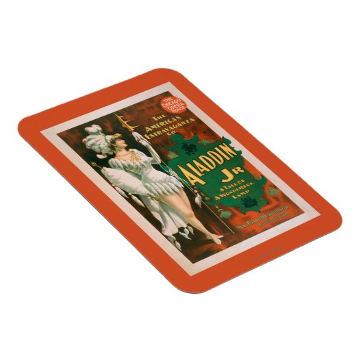 Aladdin Jr. Tale of a Wonderful Lamp Theater 2 Magneet (Rechterzijde)