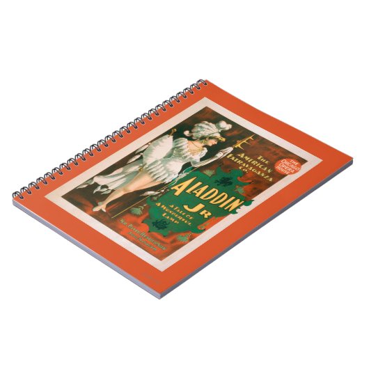 Aladdin Jr. Tale of a Wonderful Lamp Theater 2 Notitieboek (Linkerzijde)