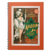 Aladdin Jr. Tale of a Wonderful Lamp Theater 2 Notitieboek (Voorkant)