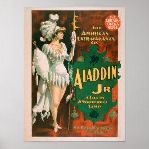 Aladdin Jr. Tale of a Wonderful Lamp Theater 2 Poster
