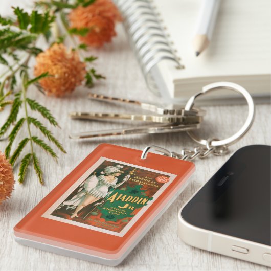 Aladdin Jr. Tale of a Wonderful Lamp Theater 2 Sleutelhanger (Voorkant Rechts)