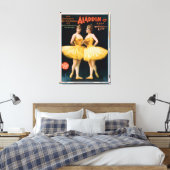 Aladdin Jr. Tale of a Wonderful Lamp Theater Canvas Afdruk (Insitu (Slaapkamer))