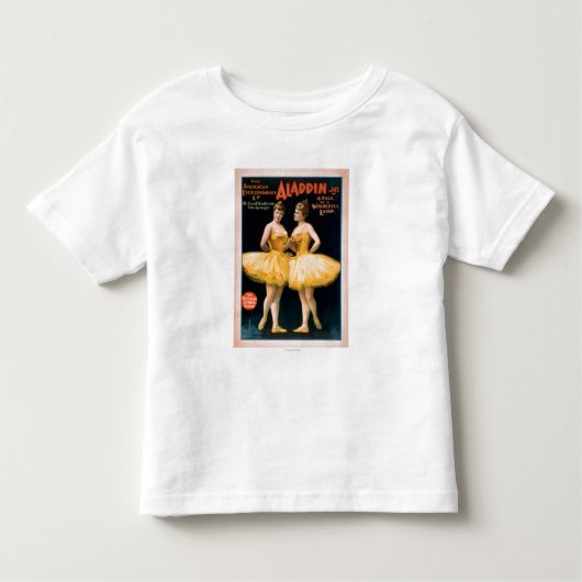 Aladdin Jr. Tale of a Wonderful Lamp Theater Kinder Shirts (Voorkant)