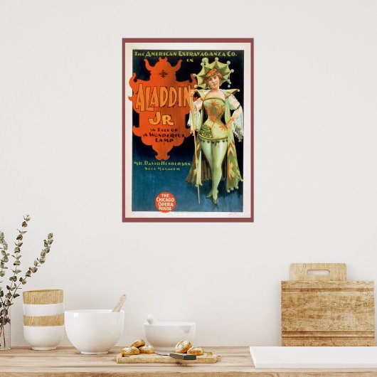 Aladdin Jr  Theater Poster (Keuken)