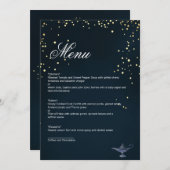 ALADDIN MENU KAART (Voorkant / Achterkant)