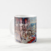 Aladdin Sane Glam Rock Bliksem Surreal Mok (Voorkant links)