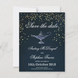 ALADDIN SAVE THE DATE KAART