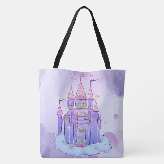 Aladdin Theme Canvas tas (Achterkant)