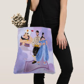 Aladdin Theme Canvas tas (Dichtbij)