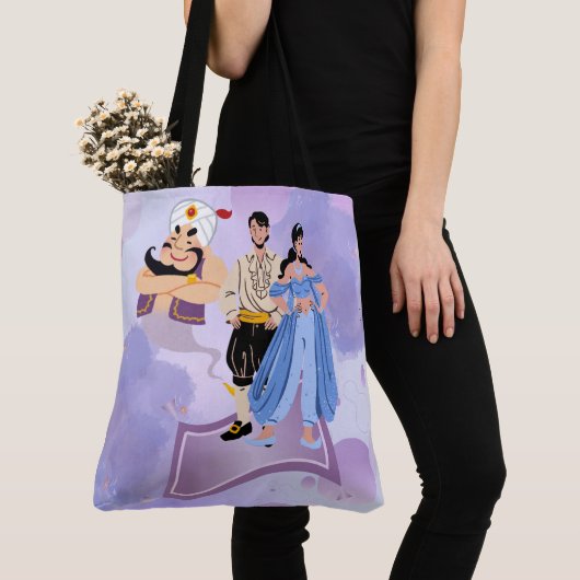 Aladdin Theme Canvas tas (Dichtbij)