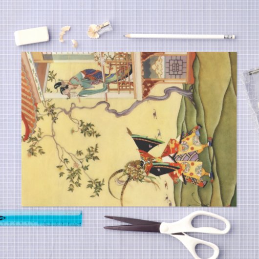 "Aladdin" van Virginia Frances Sterrett Tissuepapier (Craft)