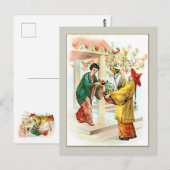Aladdin's Lamp Briefkaart (Voorkant / Achterkant)