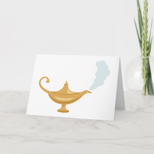 Aladdin's lamp kaart (Voorkant)