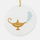 Aladdin's lamp keramisch ornament (Voorkant)